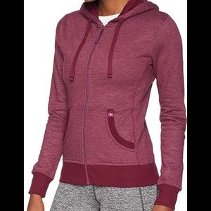Pact Organic pink sweater hoodie small S